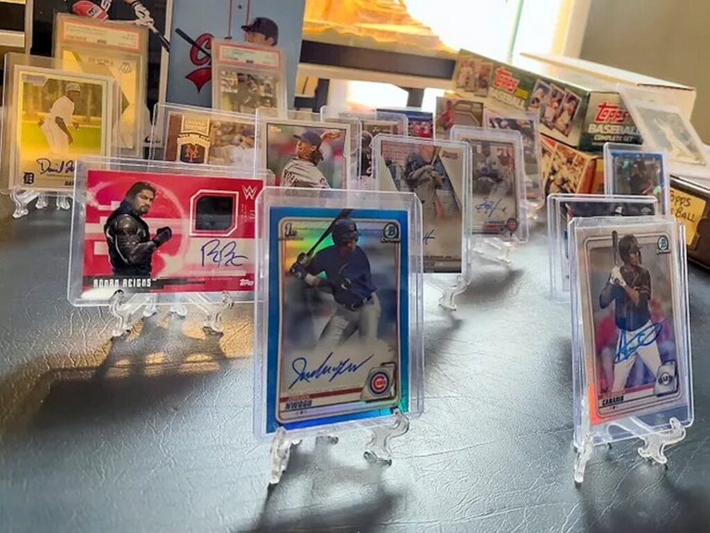 sports card collecting in New York